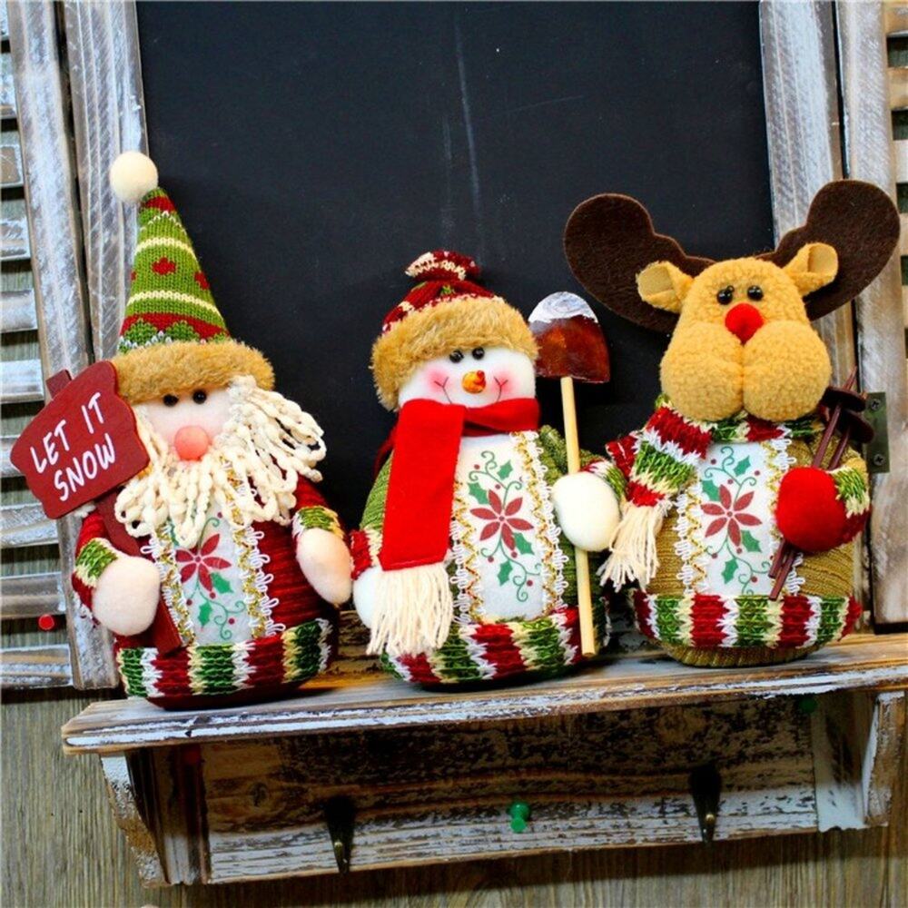 Trio‎ of Christmas Beanbag Bottoms NWOT